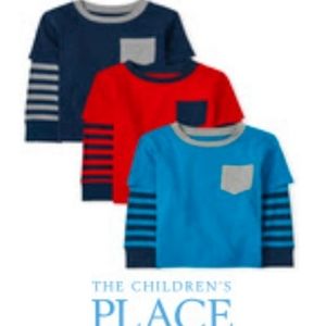 The Children's Place Set of 3 Tops 12-18 Months 2 in 1 Tops